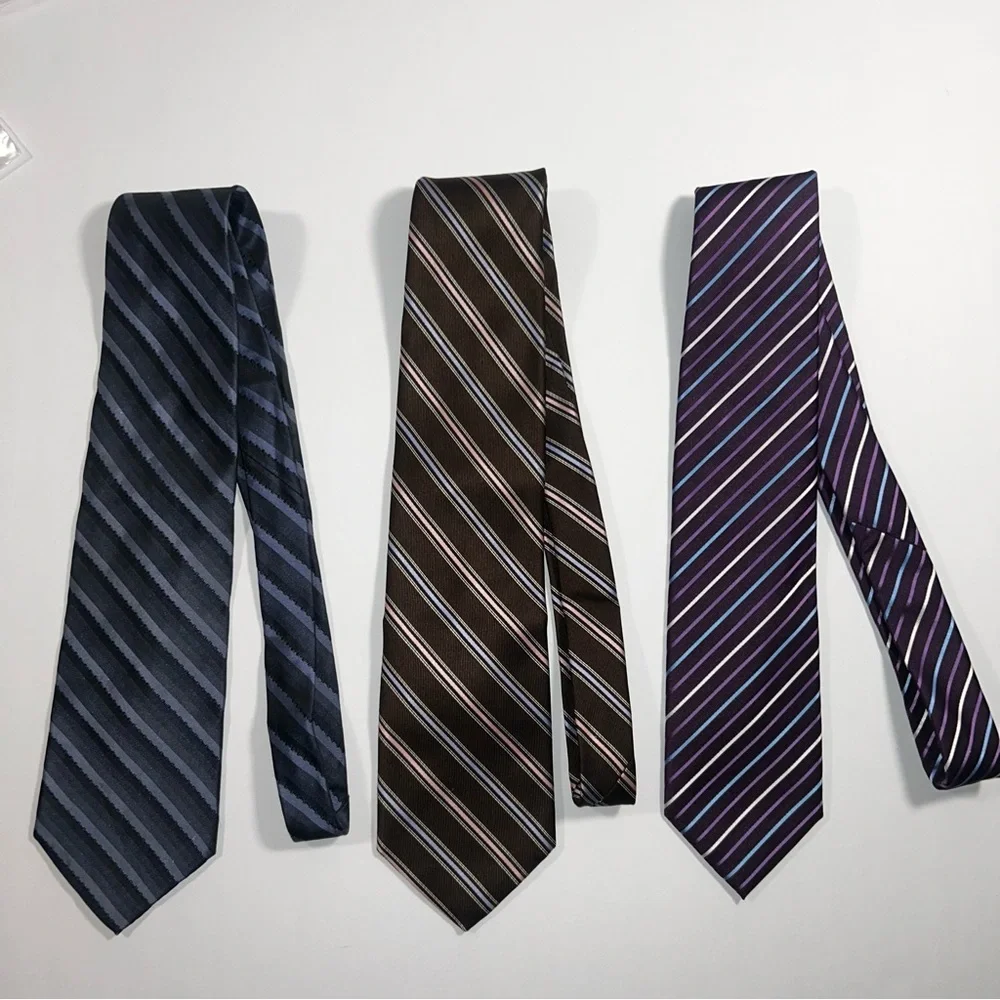 Lot Of 3 Ties, Woodward,‎ Daniel Cremieux, And Towncraft!